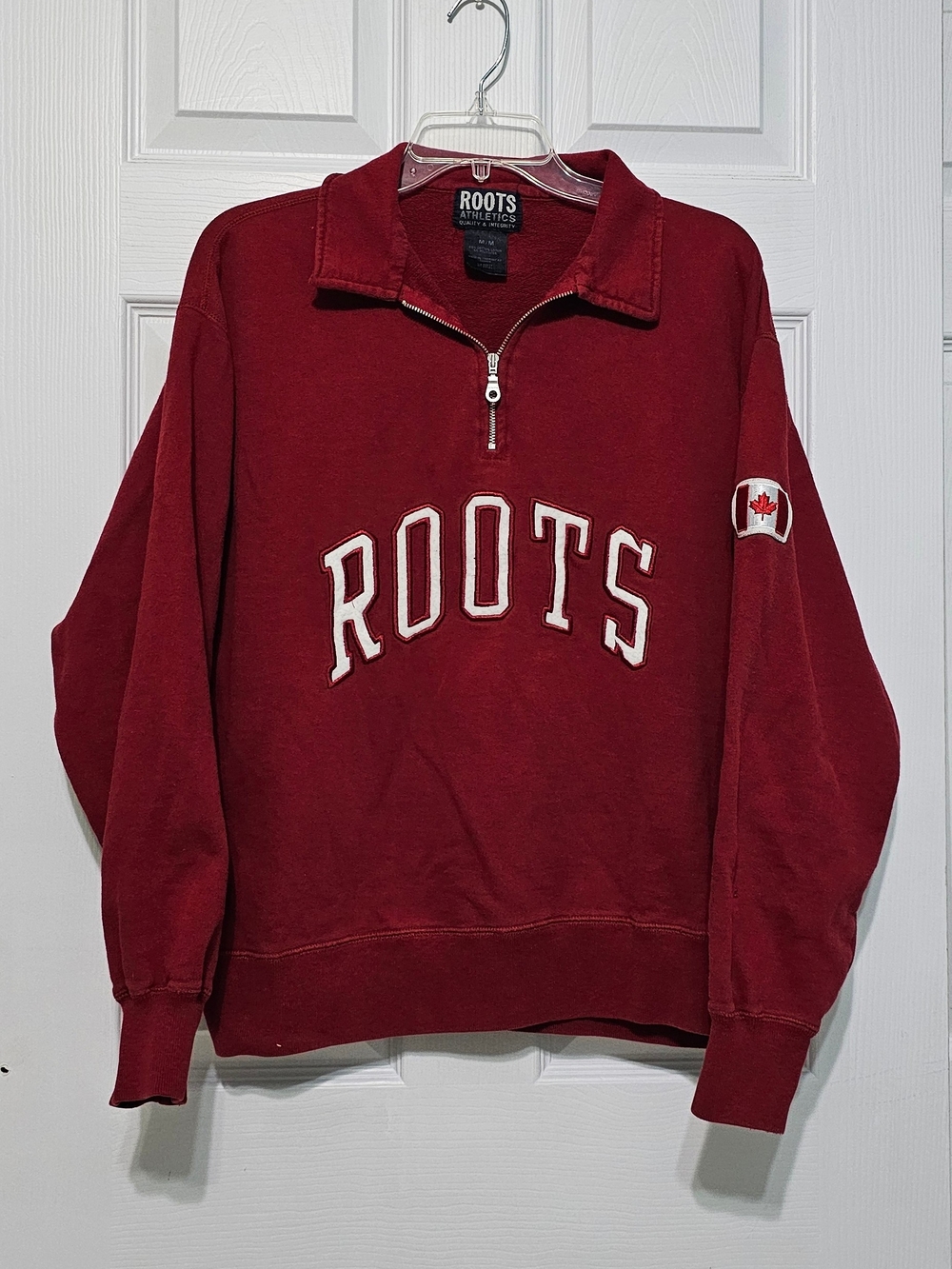 Roots Dark Red Sweatshirt